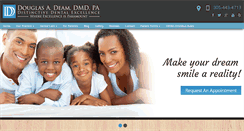 Desktop Screenshot of familydentistcoralgables.com