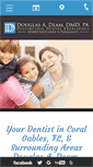 Mobile Screenshot of familydentistcoralgables.com