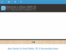 Tablet Screenshot of familydentistcoralgables.com